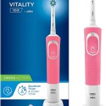 brosse à dents électrique Oral-B Vitality 100 Pink Cross Action