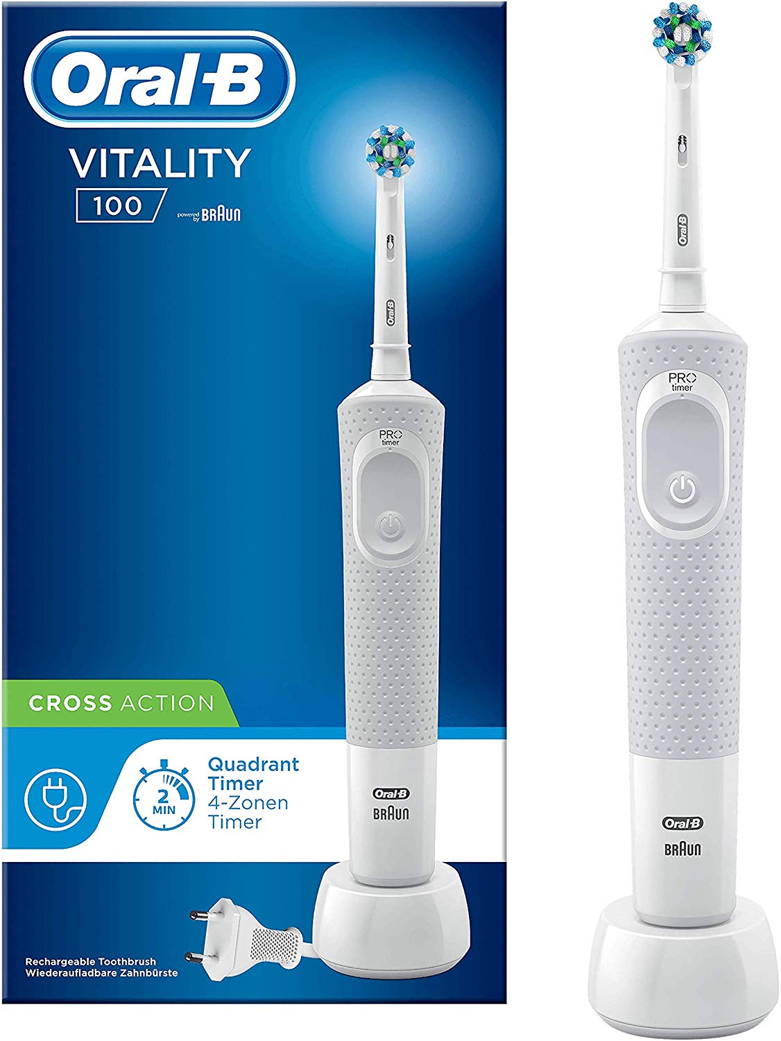 brosse à dents électrique Oral-B Vitality 100 Cross Action